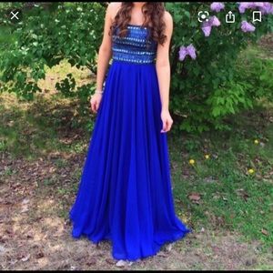 Sherri Hill beaded gown